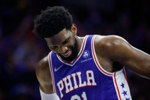 Joel Embiid, feliz por dejar atrás el 'culebrón Simmons'