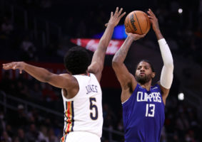 Paul George completa su primer entrenamiento desde diciembre