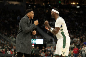 La nueva gesta de Giannis deja perplejos a sus compañeros
