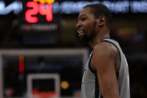 Durant sale de la lista de bajas y se espera que regrese esta noche