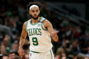 Derrick White admite que aún se está adaptando a los Celtics