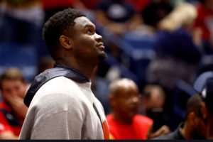 Zion Williamson prácticamente descartado hasta la próxima temporada
