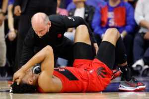 Scottie Barnes se perderá el segundo partido ante los Sixers