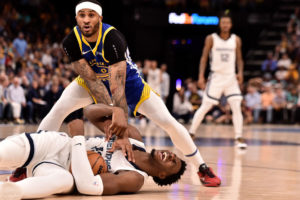 Gary Payton II, lesionado de gravedad tras una fea acción de Dillon Brooks