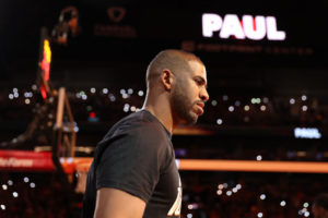 Chris Paul jugó lesionado durante la serie contra los Dallas Mavericks