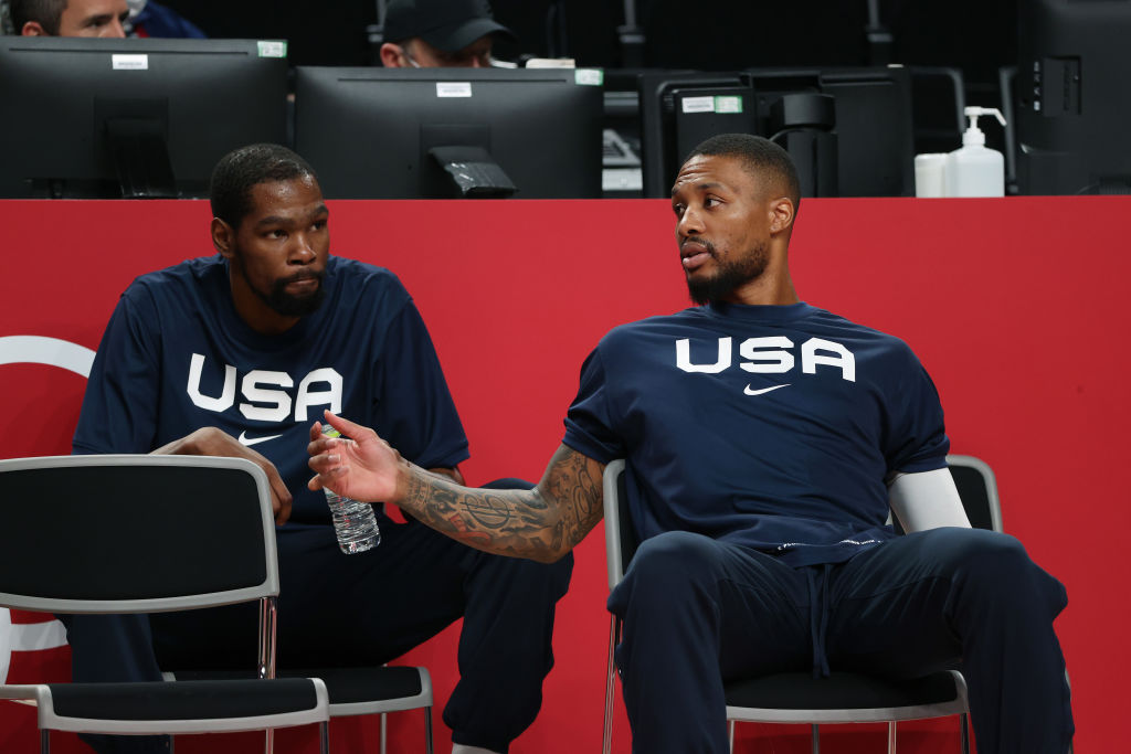 Lillard y Nurkic utilizan sus redes sociales para atraer a Durant