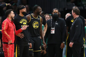 Los Warriors no terminaron contentos con el comportamiento del público