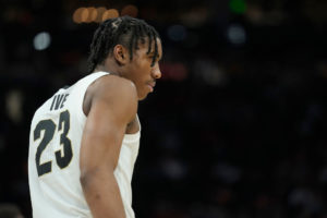 Jaden Ivey sufre una lesión en el tobillo derecho