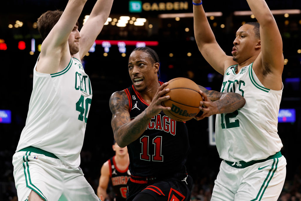 Boston sobrevive a los 46 puntos de DeMar DeRozan