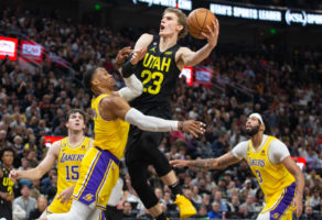 Enorme Utah: paliza a Lakers y líder del Oeste