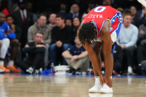 Tyrese Maxey, baja para las próximas 3-4 semanas