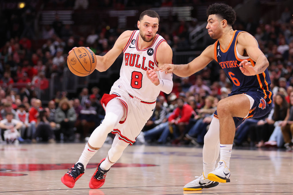 Los Lakers estudian la situación de Zach LaVine en Chicago