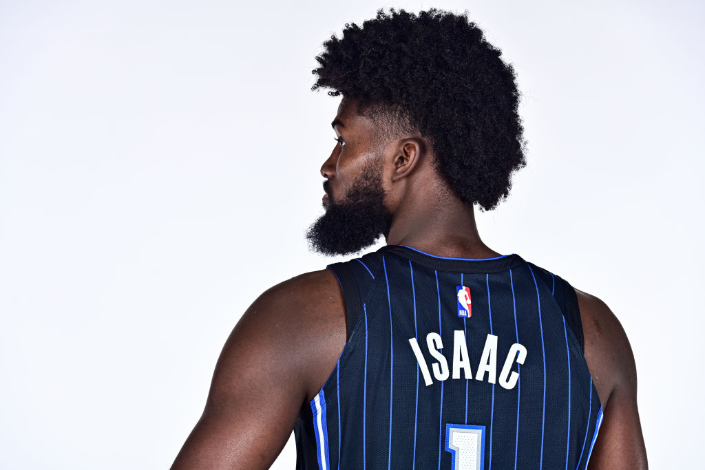 Jonathan Isaac se entrena 'con normalidad'