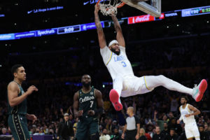 Los Lakers esperan contar con Anthony Davis antes del parón del All-Star