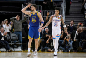Klay Thompson levanta a la Warriors con ¡12 triples!