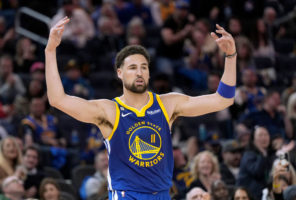 Enorme Klay Thompson: récord de puntos NBA sin una canasta de dos