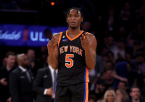 Immanuel Quickley brilla en Boston con 38 puntos