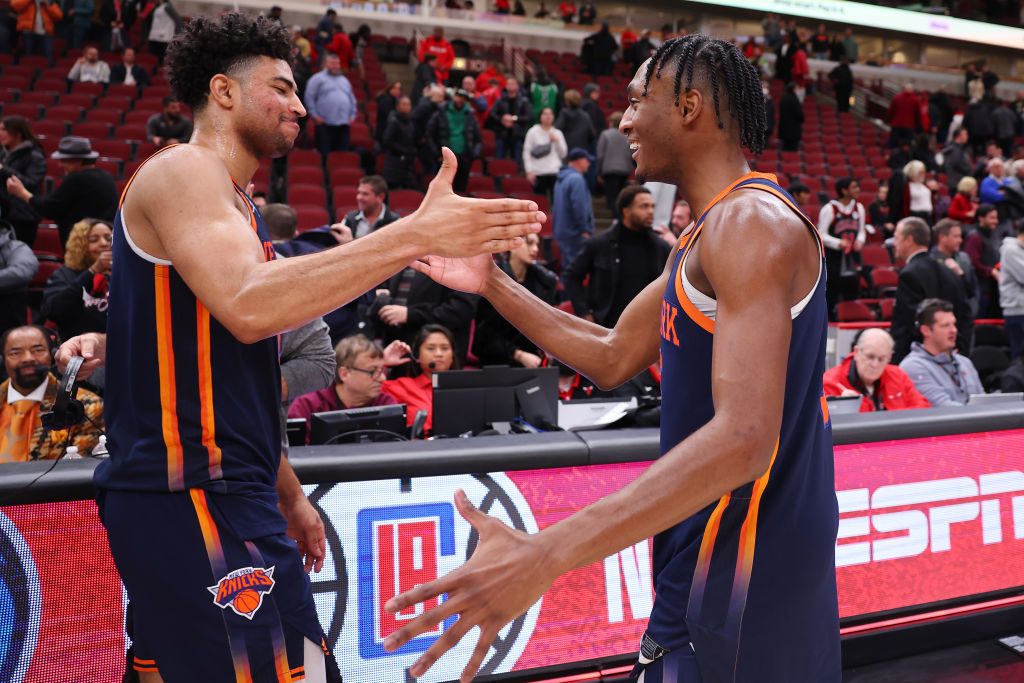 Tres jugadores de los Knicks por encima de los 30 puntos