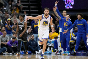 Klay Thompson avisa a sus rivales por el anillo