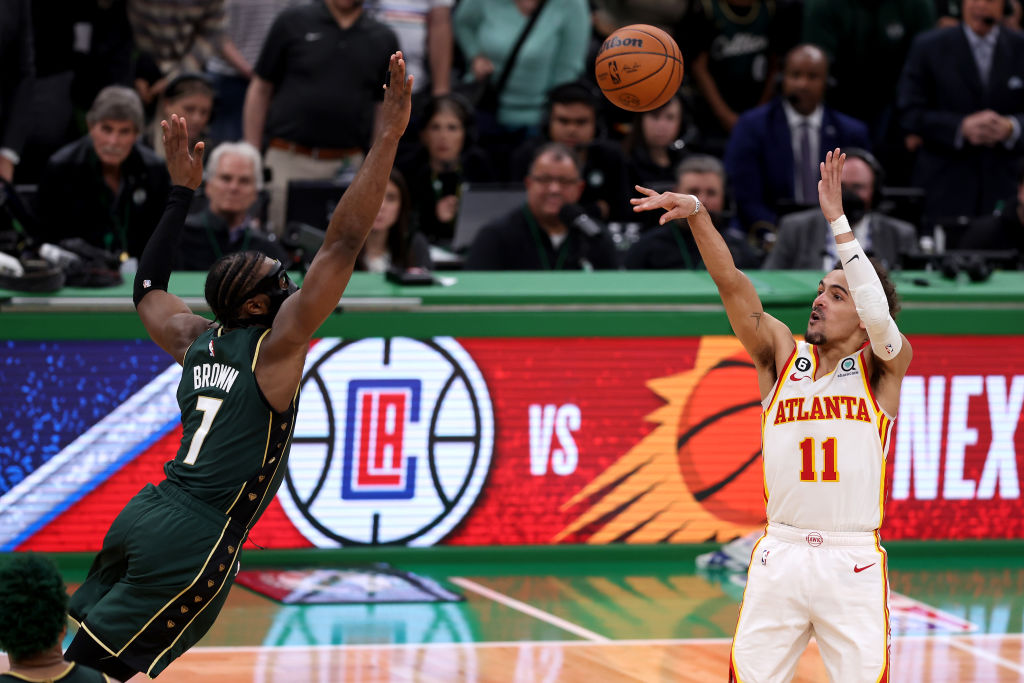 Un espectacular Trae Young asalta el Garden de Boston