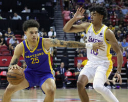 Lester Quiñones hace méritos para quedarse con los Warriors