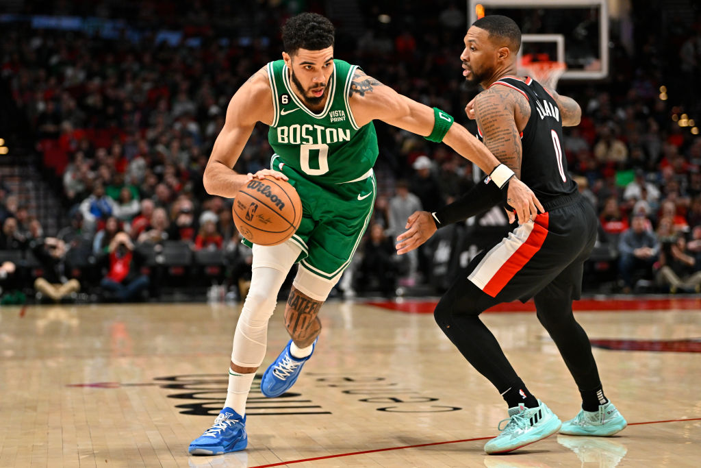 Tatum tried to recruit Lillard to the Celtics Tatum tried to recruit Lillard to the Celtics