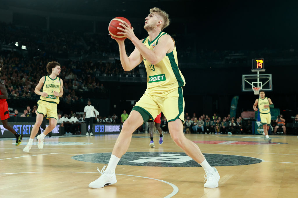 Jock Landale, casi descartado del Mundial por una lesión