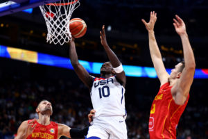 Anthony Edwards comanda la remontada contra Montenegro