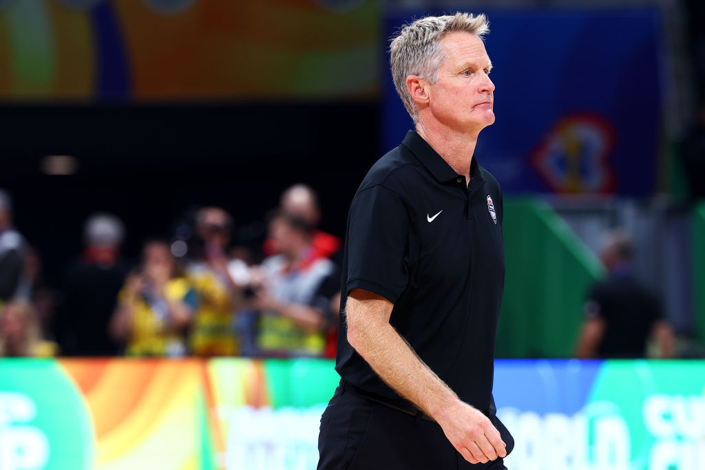 Steve Kerr repite tras la eliminación en el Mundial: "Ya no estamos en 1992"