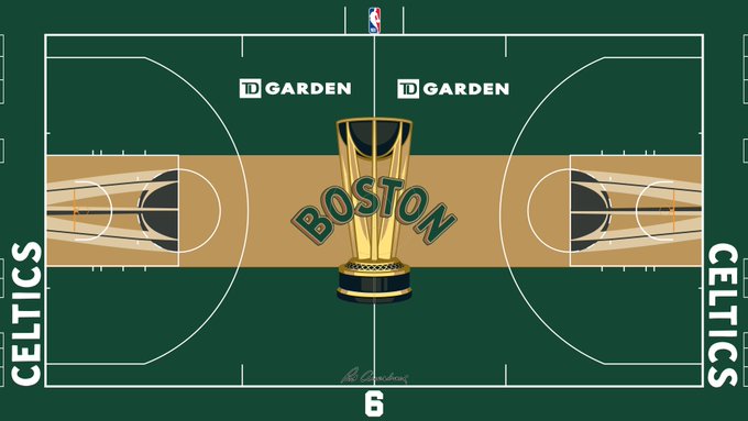 Así son los nuevos diseños de canchas para la Copa NBA