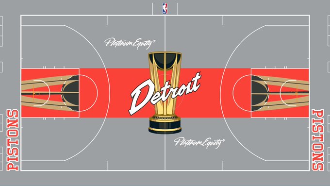 Así son los nuevos diseños de canchas para la Copa NBA