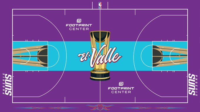 Así son los nuevos diseños de canchas para la Copa NBA