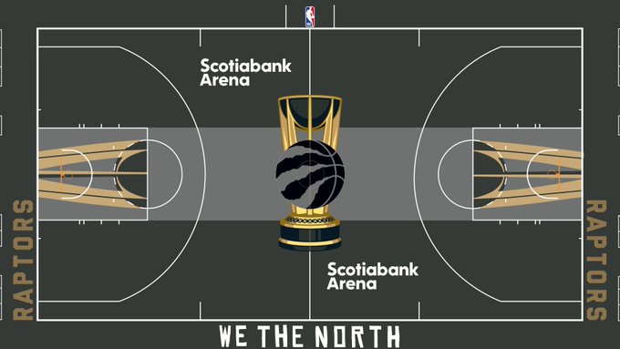 Así son los nuevos diseños de canchas para la Copa NBA