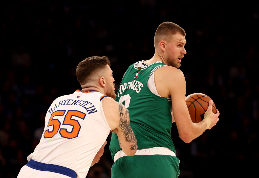 Primer contratiempo de la temporada para Porzingis
