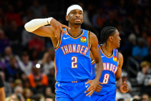 Shai Gilgeous-Alexander pasa por encima de Minnesota