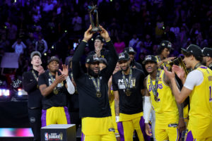 LeBron James, MVP de la primera Copa NBA en 2023