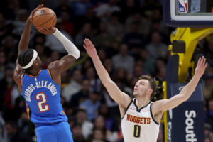 Shai Gilgeous-Alexander da una exhibición en Denver