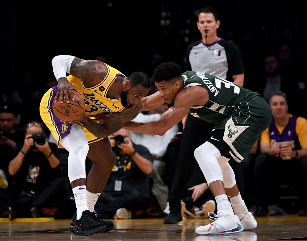 LeBron y Giannis dominan el último recuento popular del All-Star