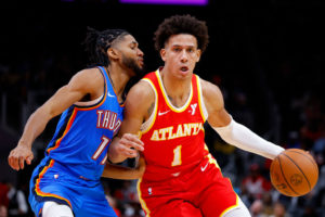 Jalen Johnson pone freno a los Thunder
