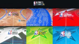 La NBA utilizará canchas especiales para el All-Star