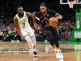 Los Lakers conquistan Boston... ¡sin LeBron ni Davis!