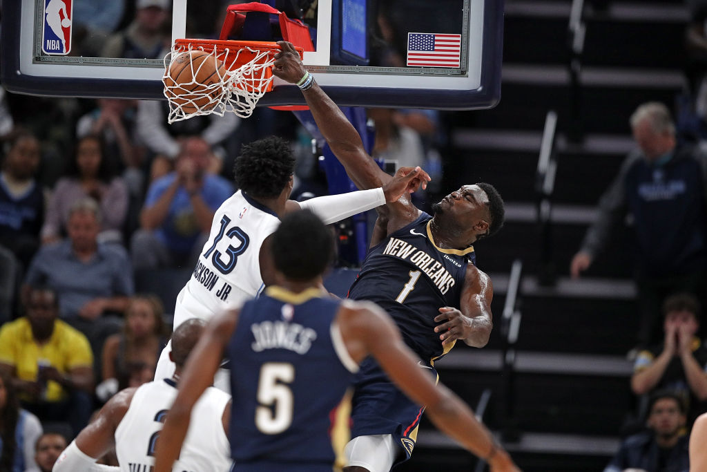 Zion commits to the Dunk Contest… on one condition