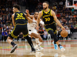 Golden State sobrevive a Wembanyama y afianza el 10º puesto