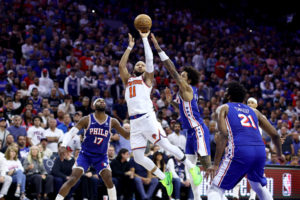 Los Knicks cierran la serie en Philadelphia