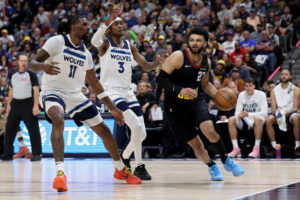 Jamal Murray explota y pone en peligro a compañeros y rivales