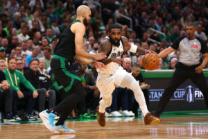 Kyrie Irving admite el exceso de adrenalina en Boston