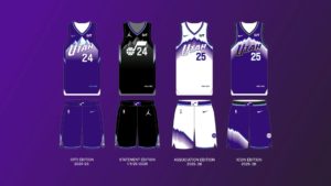 Utah Jazz presenta sus nuevos uniformes