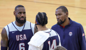Durant se pierde el inicio de la preparación de Estados Unidos por lesión