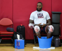 LeBron 'se borra' de los Juegos Olímpicos de 2028