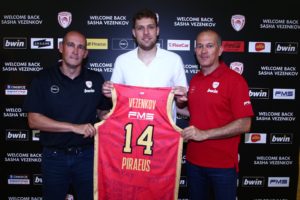 Sasha Vezenkov regresa a Olympiacos por 18 millones